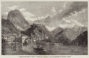 लॉजियो, लुगानो झील पर